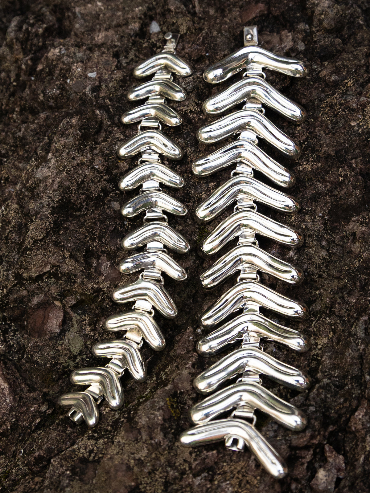 Lengua Bracelet in Sterling Silver