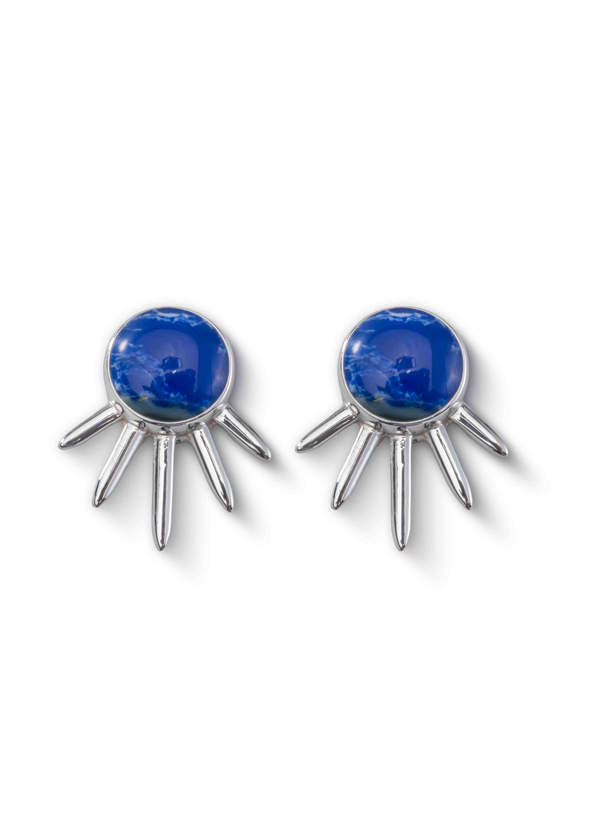 Sol Pequeño Earrings in Sterling Silver