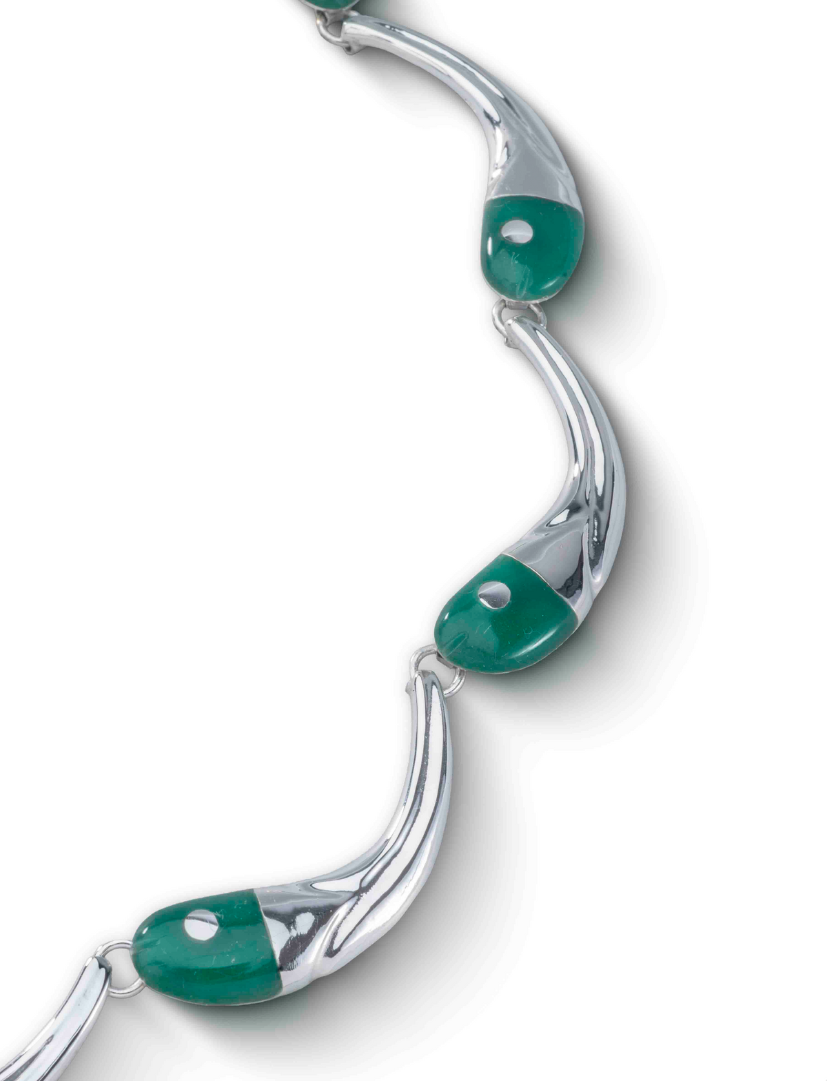 Pez Necklace in Sterling Silver