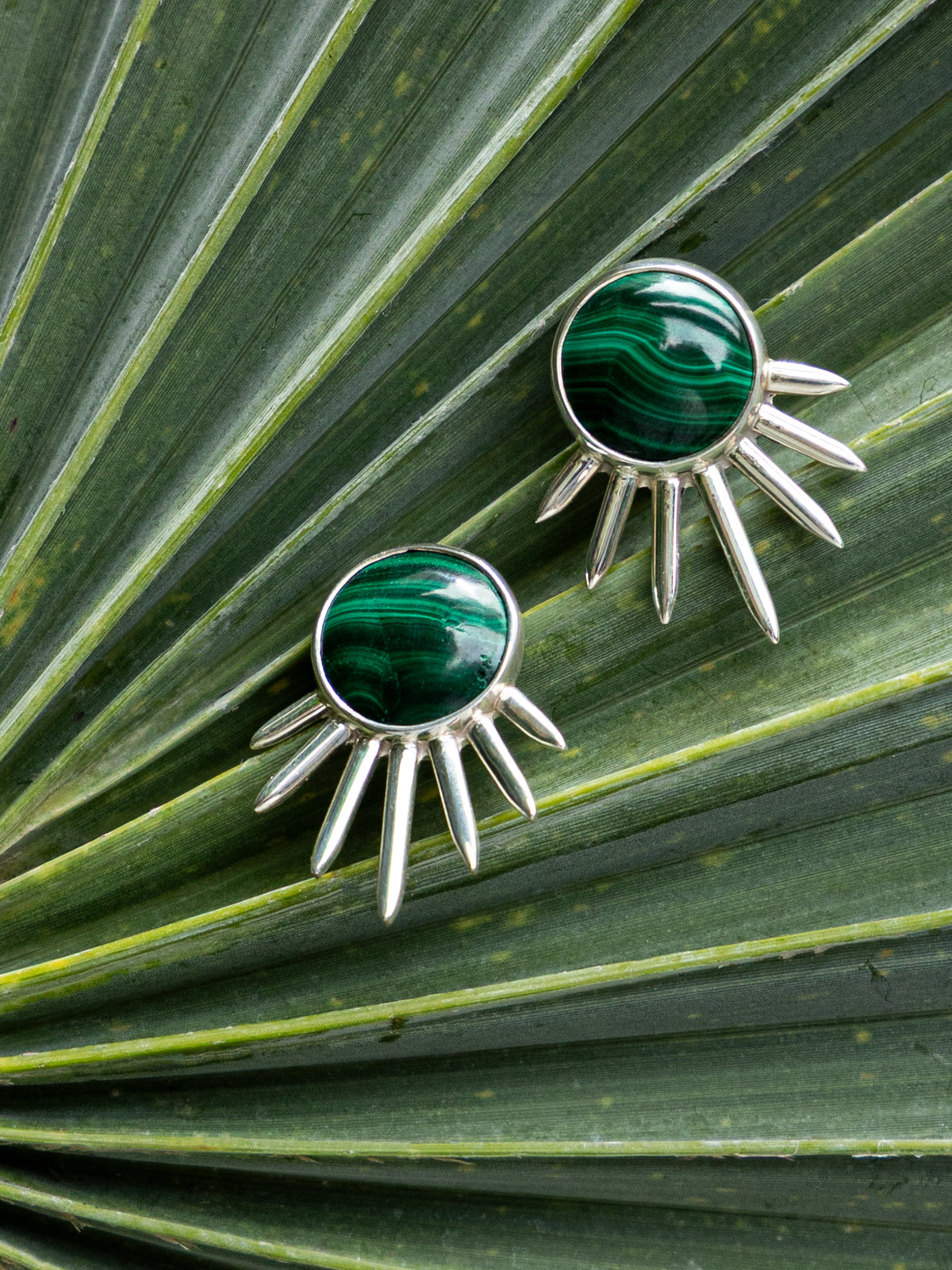Sol Earrings in Sterling Silver