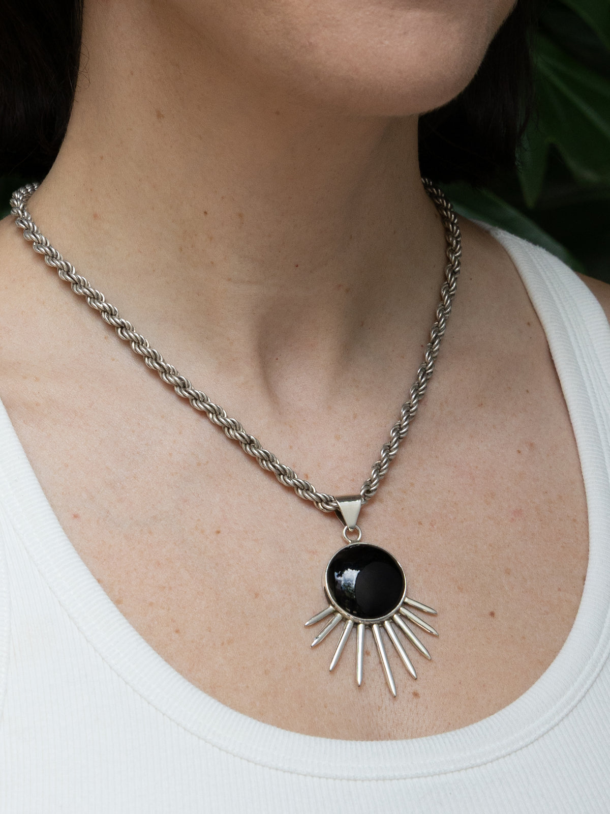 Sol Pendant in Sterling Silver