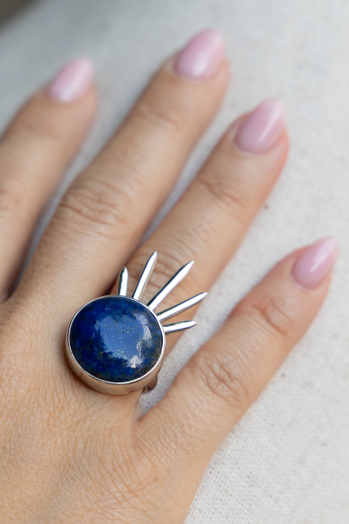 Sol Ring in Sterling Silver